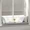 Madison Park Galen Basketweave Cordless Roman Shade Collection - 33x64" - Taupe